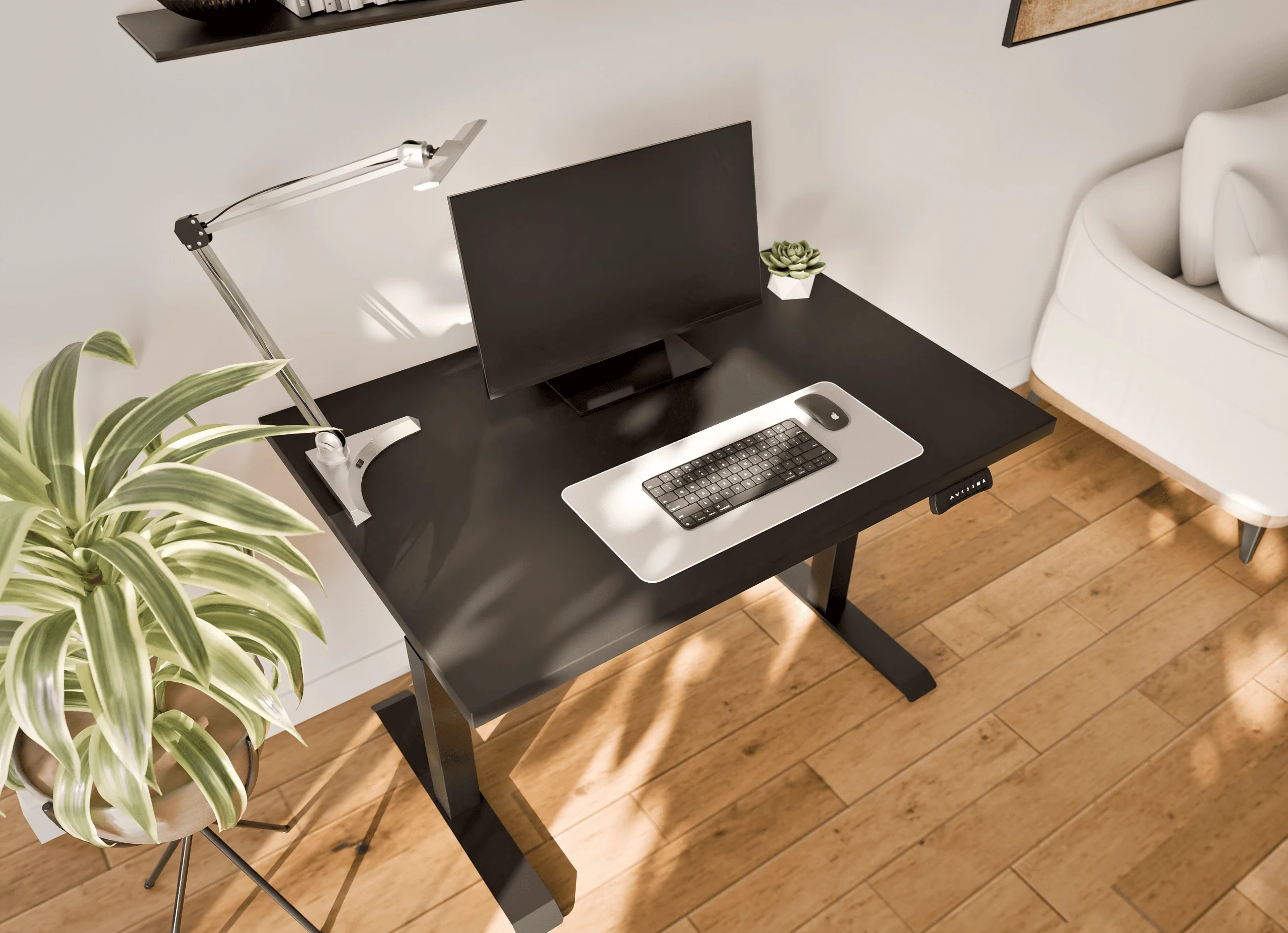 Biurko regulowane Modern Black